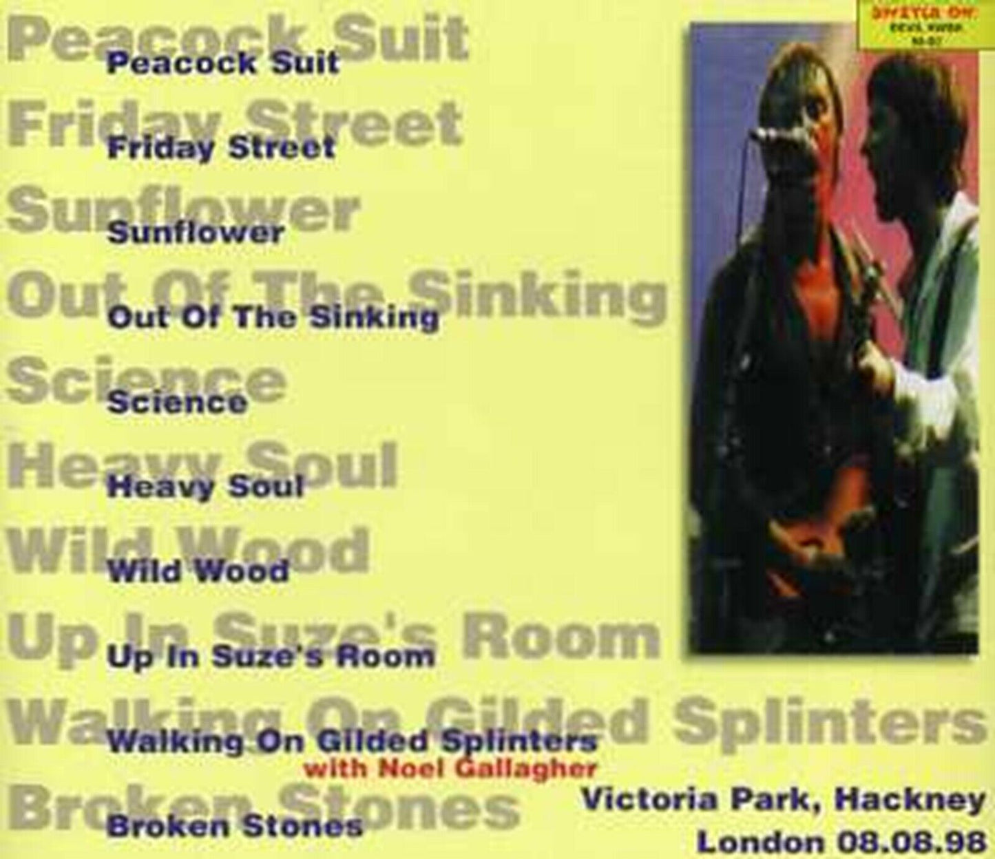 Paul Weller Summer In Park 1998 August 1CD