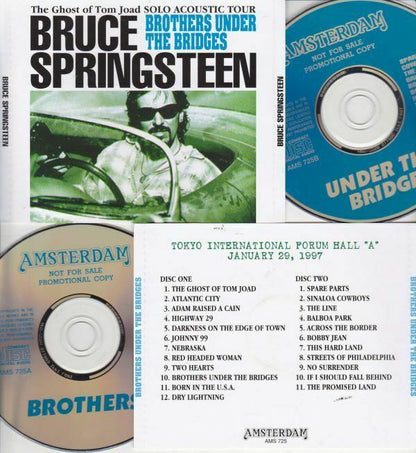 Bruce Springsteen Brothers Under The Bridges 1997 CD 2 Discs 23 Tracks Music F/S