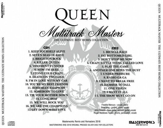 Queen / Multitrack Masters The Ultimate Best Remix 2CD