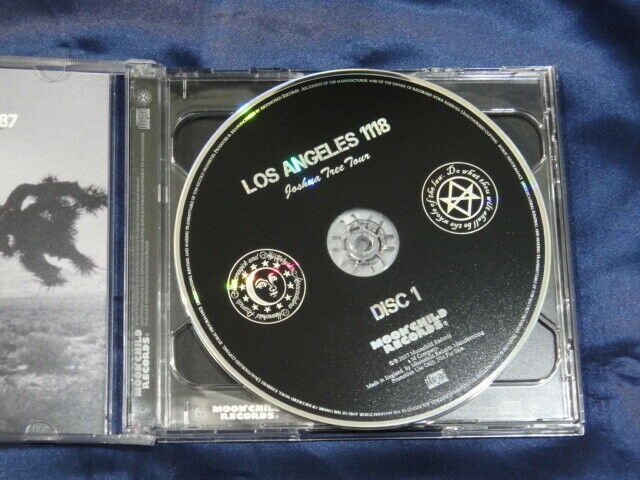 U2 / Los Angeles 1118 Joshua Tree Tour 1987 2CD Moonchild Records