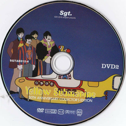 The Beatles Yellow Submarine 50th Anniversary Collector's Edition 2CD 2DVD Set