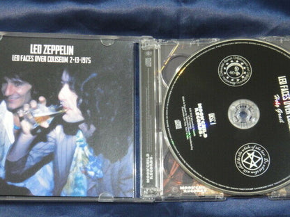 Led Zeppelin Led Faces Over Coliseum 1975 3CD Moonchild Soundboard