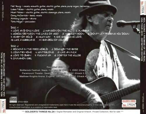 Neil Young + Promise of The Real / USA Tour 2019 Definitive Edition 2CD