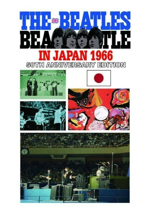 The Beatles In Japan 50th Anniversary Edition Blu-ray 2 Discs BDR SGT.