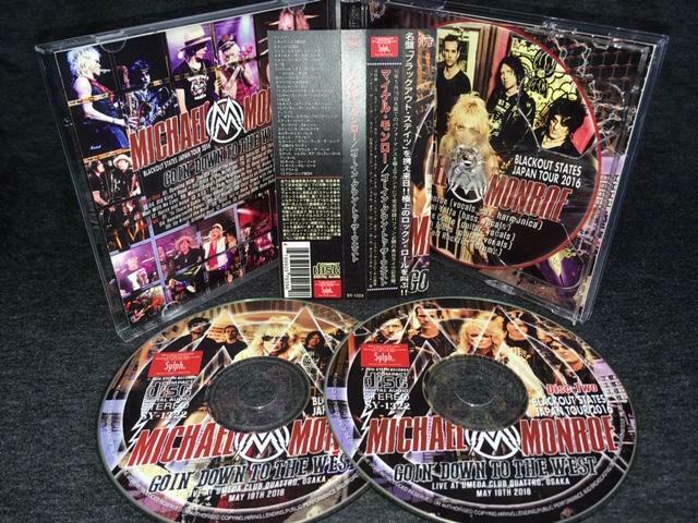 Michael Monroe Goin' Down To The West Live In Osaka 2016 2CDR 28 Tracks