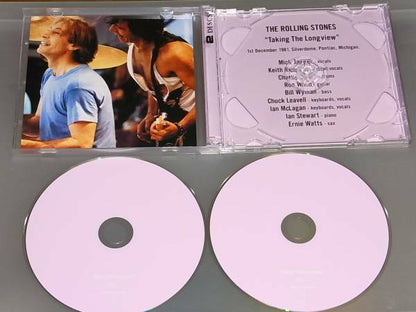 The Rolling Stones Taking The Longview Pontiac 1981 White Widow CD 2 Discs Set