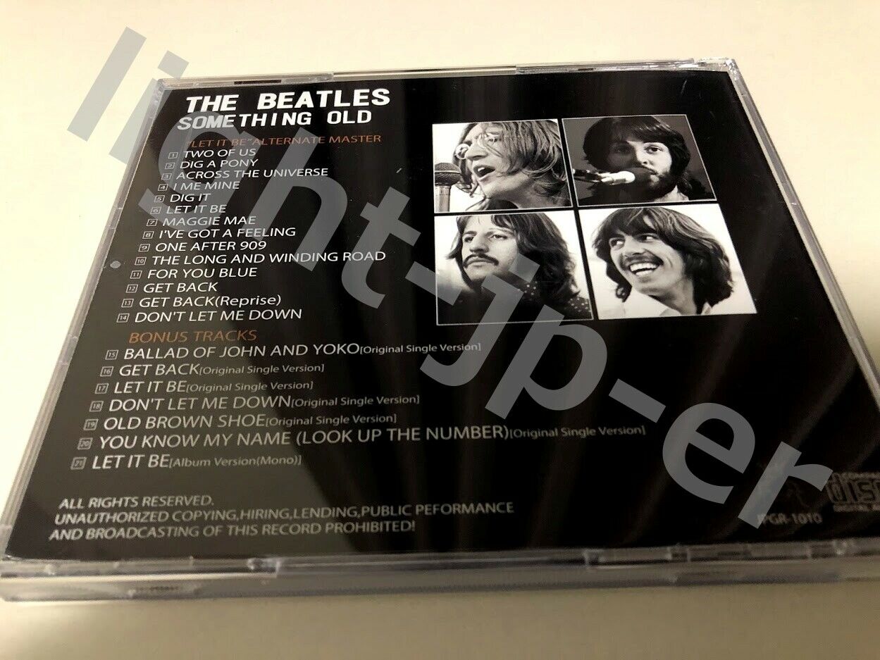 The Beatles Something Old CD 1 Disc 21 Tracks Case Set Music Rock Pops Japan F/S