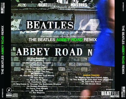 The Beatles Abbey Road Remix New Create Remastered Tracks Beatfile Premium 1CD