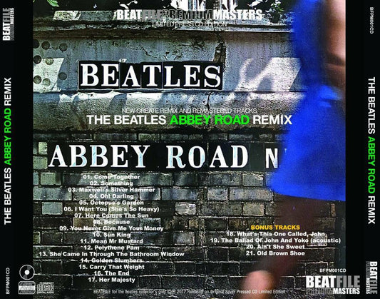 The Beatles Abbey Road Remix New Create Remastered Tracks Beatfile Premium 1CD