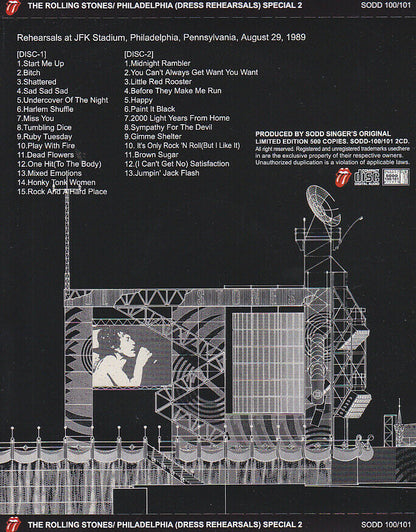 The Rolling Stones 1989 Philadelphia August SPECIAL 1 And 2 Music 5 CD Set F/S