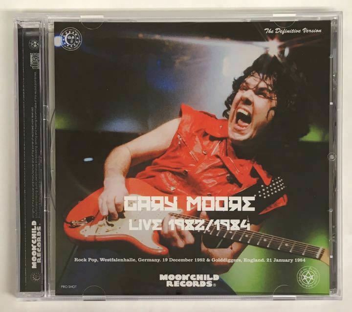 Gary Moore Live 1982 1984 DVD 1 Disc 12 Tracks Germany England Moonchild F/S