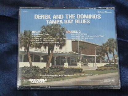Derek And The Dominos Tampa Bay Blues 1970 CD 2 Discs Set Moonchild Records