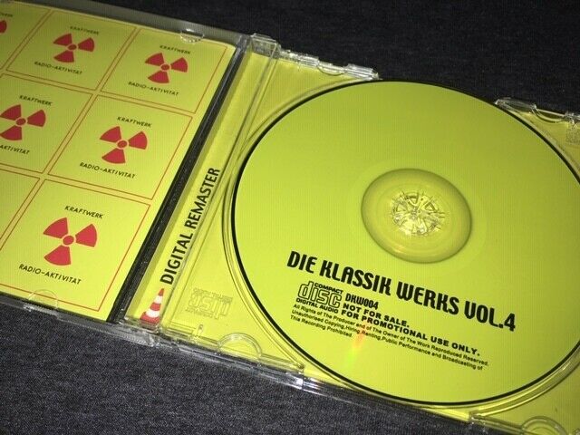Kraftwerk Die Klassik Werks Vol.4 CD 1 Disc 10 Tracks Digital Remaster Synthpop