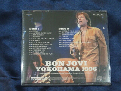 Bon Jovi Yokohama 1996 2CD 22 Tracks Moonchild Records