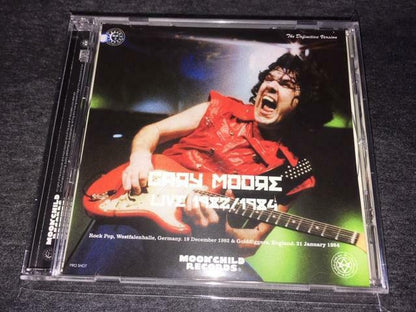 Gary Moore Live 1982 1984 DVD 1 Disc 12 Tracks Germany England Moonchild F/S