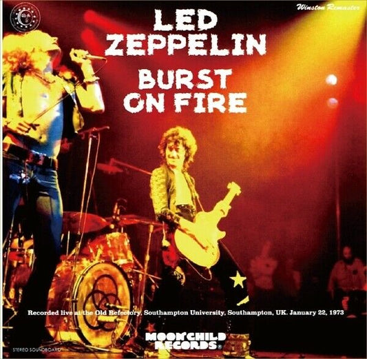 Led Zeppelin Burst On Fire Winston Remaster 2CD Moonchild