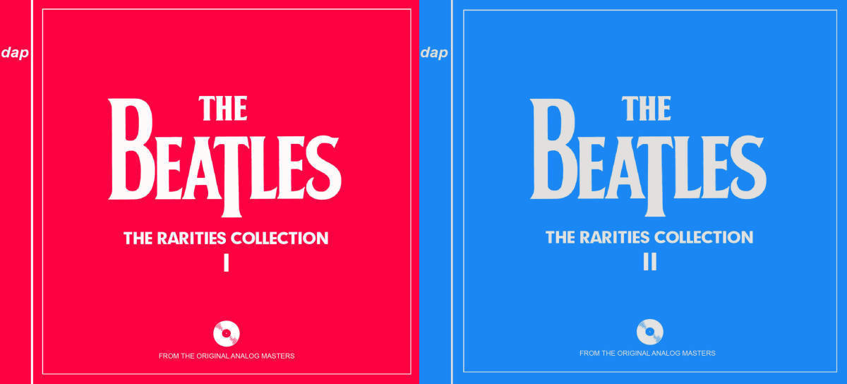 The Beatles The Rarities Collection 1 & 2 Original Analog Masters CD 4 Discs Set