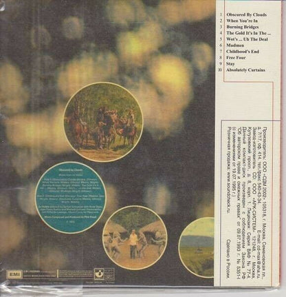 Pink Floyd Obscured By Clouds CD 1 Disc 10 Tracks Paper Jacket Music Rock F/S