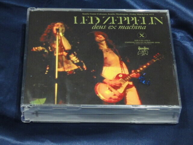 Led Zeppelin Deus Ex Machina Soundboard Jewel Case 4CD Empress Valley