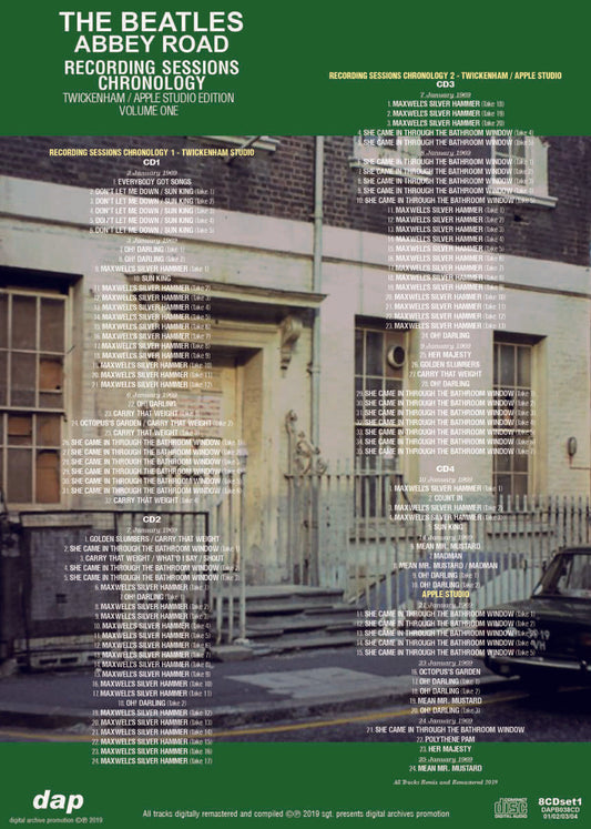 The Beatles Abbey Road Twickenham Apple Studio Edition CD 6 Discs Set Music Rock