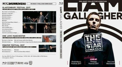 Liam Gallagher The Rock 'N' Roll Star Comes Back 2017 Blu-ray 1 Disc 21 Tracks