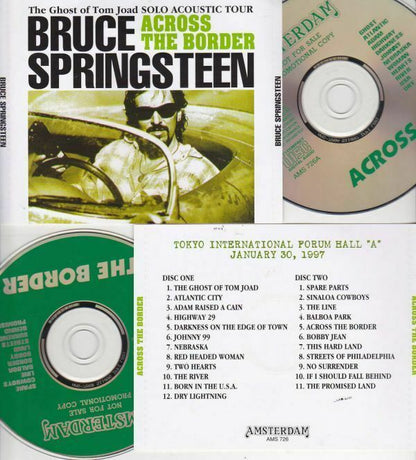 Bruce Springsteen Across The Border 1997 Tokyo CD 2 Discs 23 Tracks Music Rock