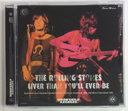 The Rolling Stones Liver Than You'll Ever Be 1969 CD Soundboard Moonchild