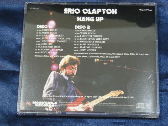 Eric Clapton Hang Up 2CD 1987 Moonchild Records
