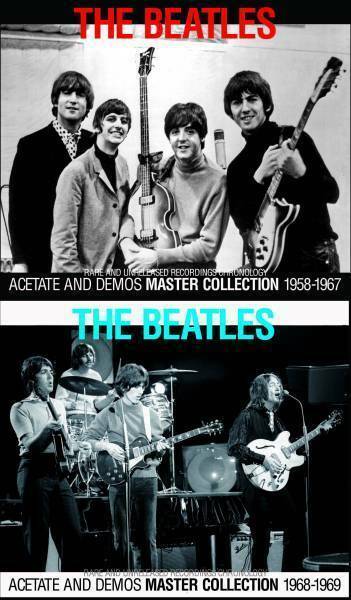 The Beatles Acetate And Demos Master Unreleased Recording Chronology CD 6 Discs
