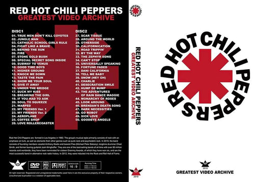 Red Hot Chili Peppers Greatest Video Archive DVD 2 Discs Set Music Rock Pops F/S
