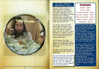 John Lennon Beatles Holy Grails, Upgrades & Reconstructions Vol. 4 1CD 1DVD TMOQ
