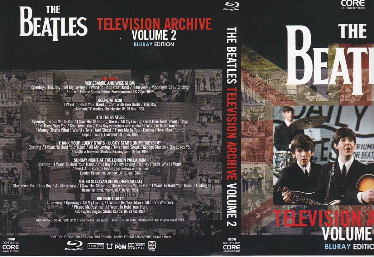 The Beatles / Television Archive Volume 1-6 Set Complete Blu-ray 6BDR