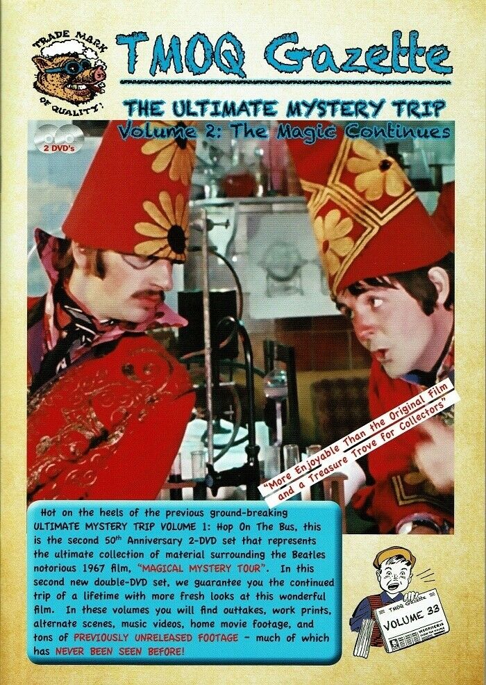 The Beatles The Ultimate Mystery Trip Vol.2 Magic Continues 2DVD TMOQ Gazette HMC
