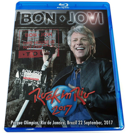 Bon Jovi / Rock In Rio Brasil 2017 Rio de Janeiro Brazil Blu-ray 1BDR