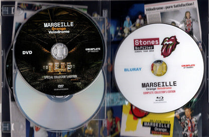 The Rolling Stones No Filter Europe Tour 2018 Marseille Orange 2CD 1DVD 1Blu-ray