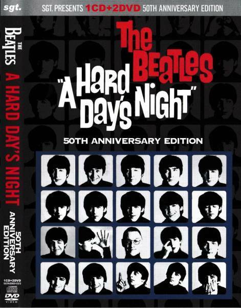 THE BEATLES / A HARD DAYS NIGHT 50TH ANNIVERSARY EDITION 1CDR 2DVDR