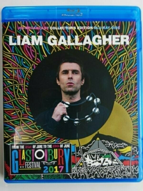 Liam Gallagher Glastonbury Festival 2017 Blu-ray 1 Disc 18 Tracks Music Rock F/S