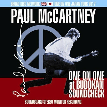 Paul McCartney One On One Budokan Japan April 25th 2017 Sound Check CD F/S