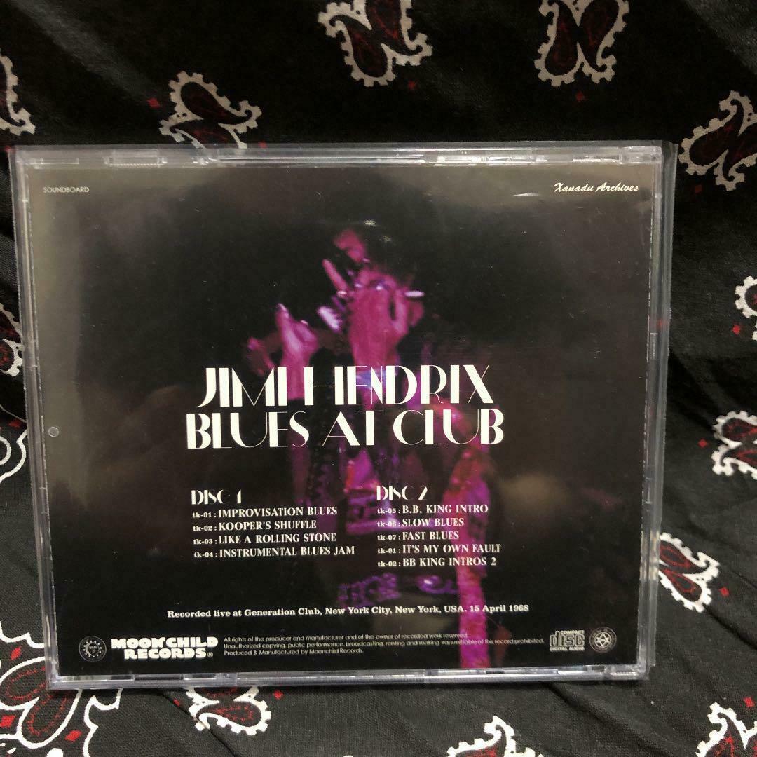 Jimi Hendrix Blues At Club 1968 New York 2CD Moonchild Records