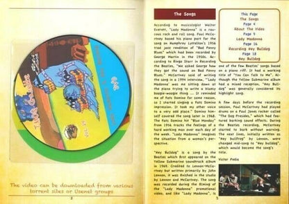The Beatles Lady Madonna & Hey Bulldog 1CD 1DVD Booklet Set TMOQ Gazette
