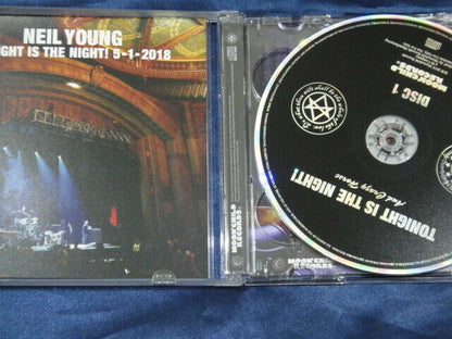 Neil Young Tonight is The Night! 2018 2CD Moonchild Records