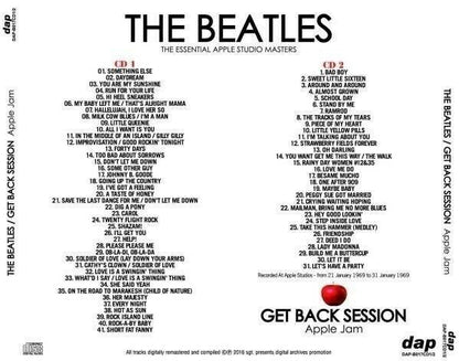 The Beatles Get Back Session Twickenham Jam Apple Jam CD 4 Discs Set Music Rock