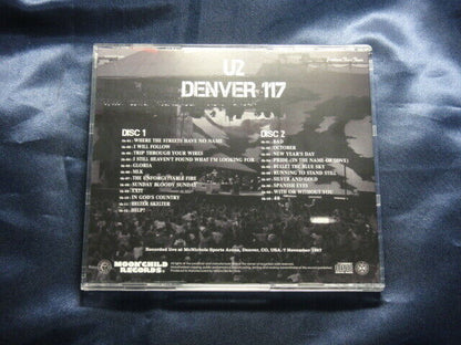 U2 / Denver 117 Joshua Tree Tour 1987 2CD Moonchild Records