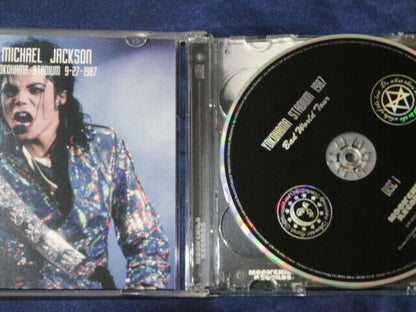 Michael Jackson Yokohama Stadium 1987 CD 2 Discs Set Bad World Tour Moonchild