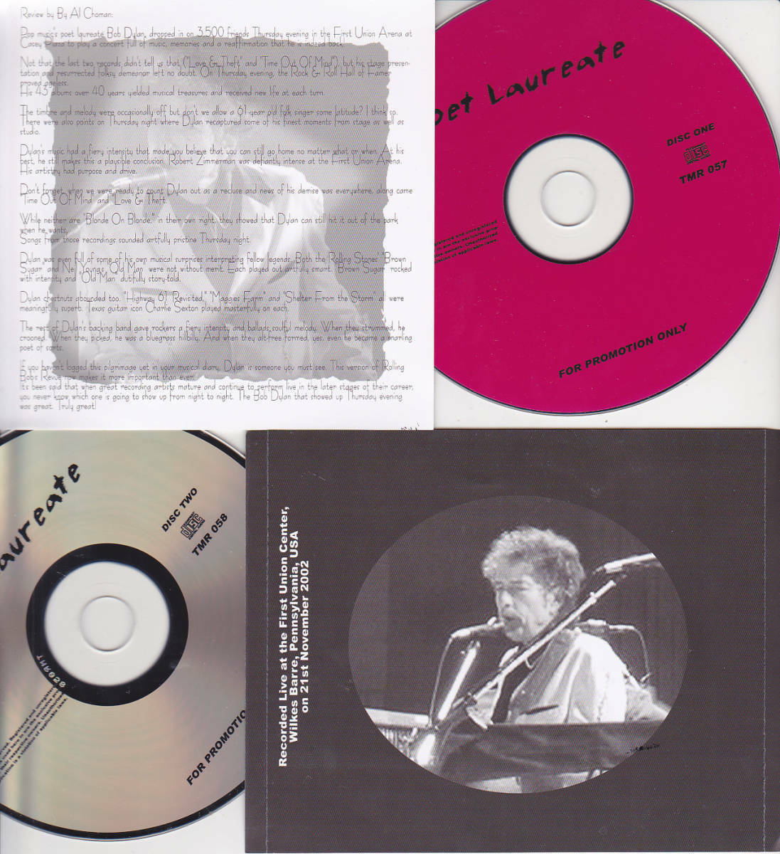 Bob Dylan Pennsylvania 2002 Vienna 1997 August Newport Folk Festival 8 CDs Set