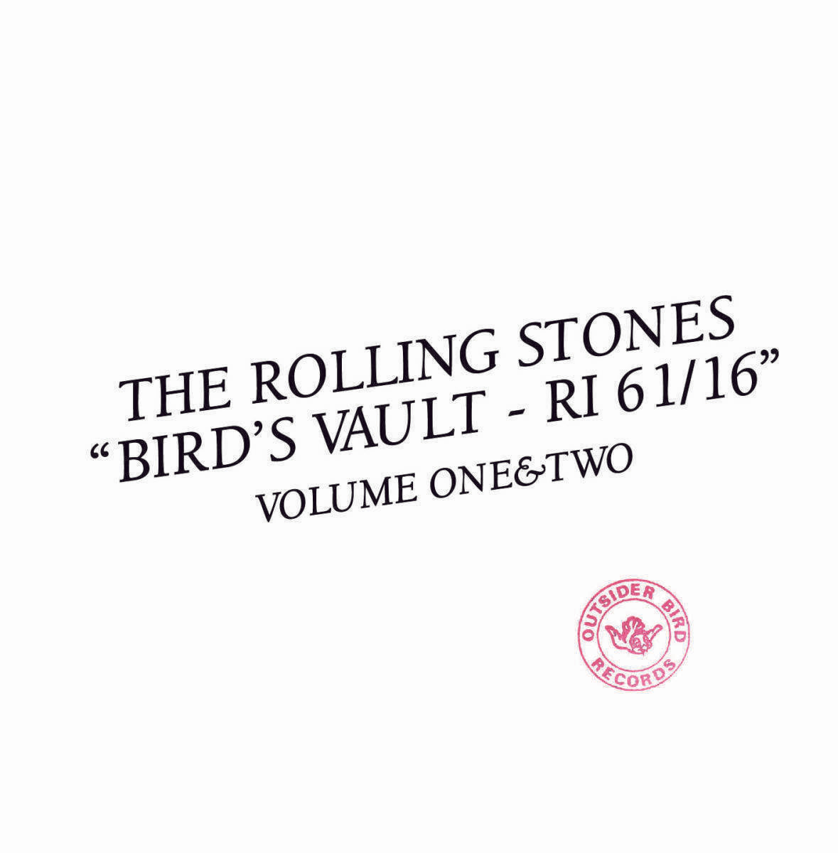 The Rolling Stones Bird's Vault Vol 1 - 2 1977-1983 Outttakes CD 2 Discs Set F/S
