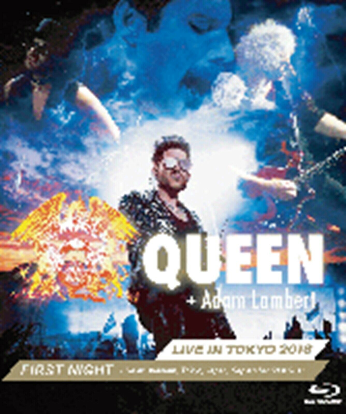 Queen Adam Lambert 2016 Japan Live In Tokyo First Night Blu-ray 1 Disc 25 Tracks