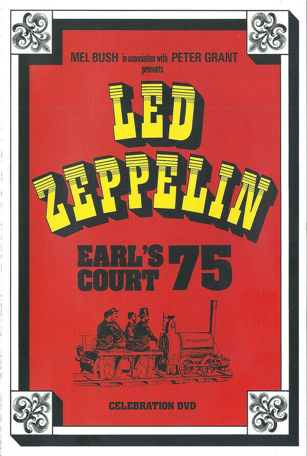 Led Zeppelin Earl's Court 1975 The Definitive Edition 2DVD Factory Pressed Discs