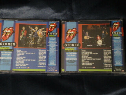 The Rolling Stones No Filter In Chicago 2 Days Complete CD 4 Discs 21 Tracks F/S