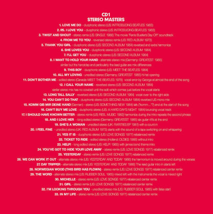 The Beatles The Rarities Collection 1 & 2 Original Analog Masters CD 4 Discs Set